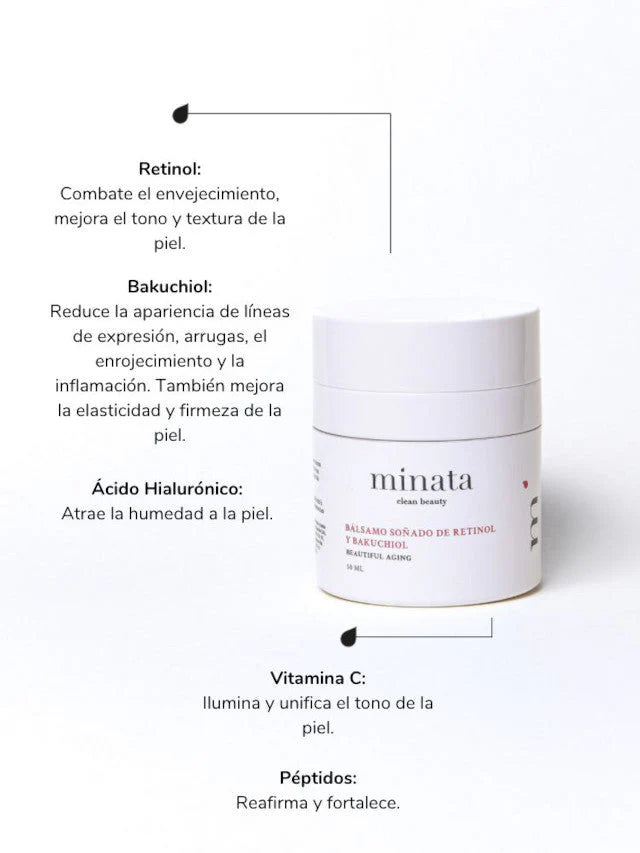 Bálsamo Soñado de Retinol 0.5% y Bakuchiol 2% 50 ml