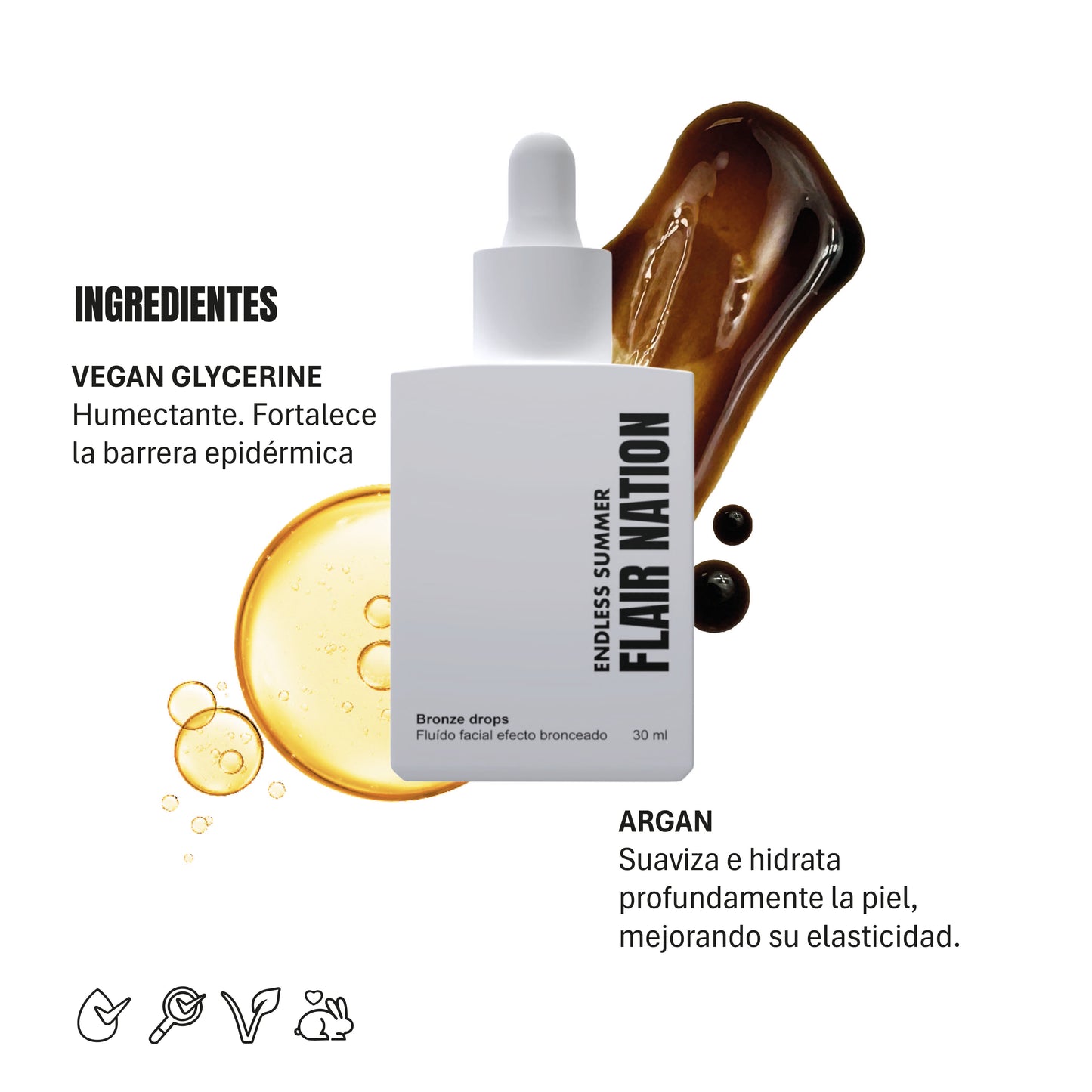 Endless Summer Bronze Drops - Fluido facial efecto Bronzer