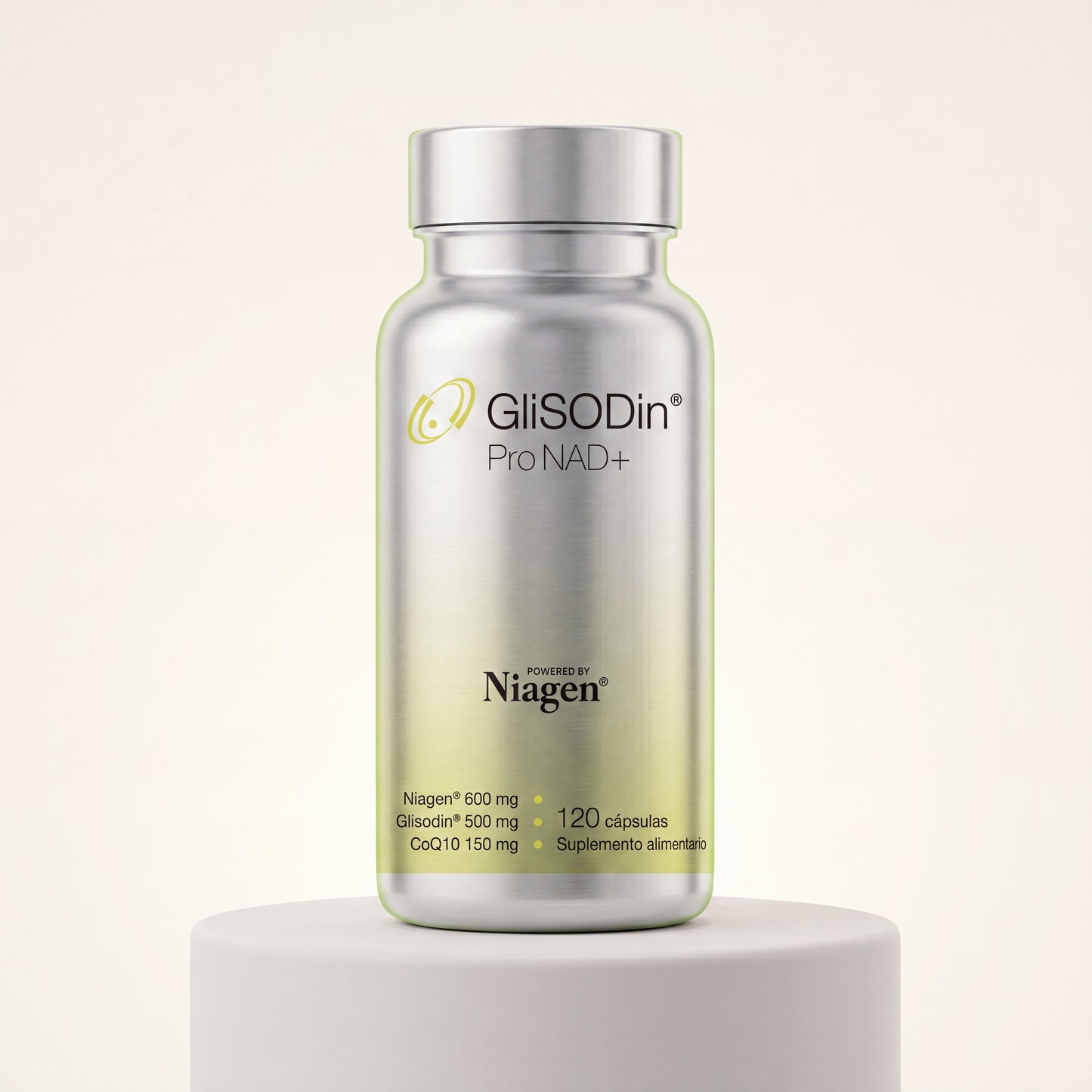 Glisodin Pro NAD+ | Nutricosmética Avanzada para Soporte Celular