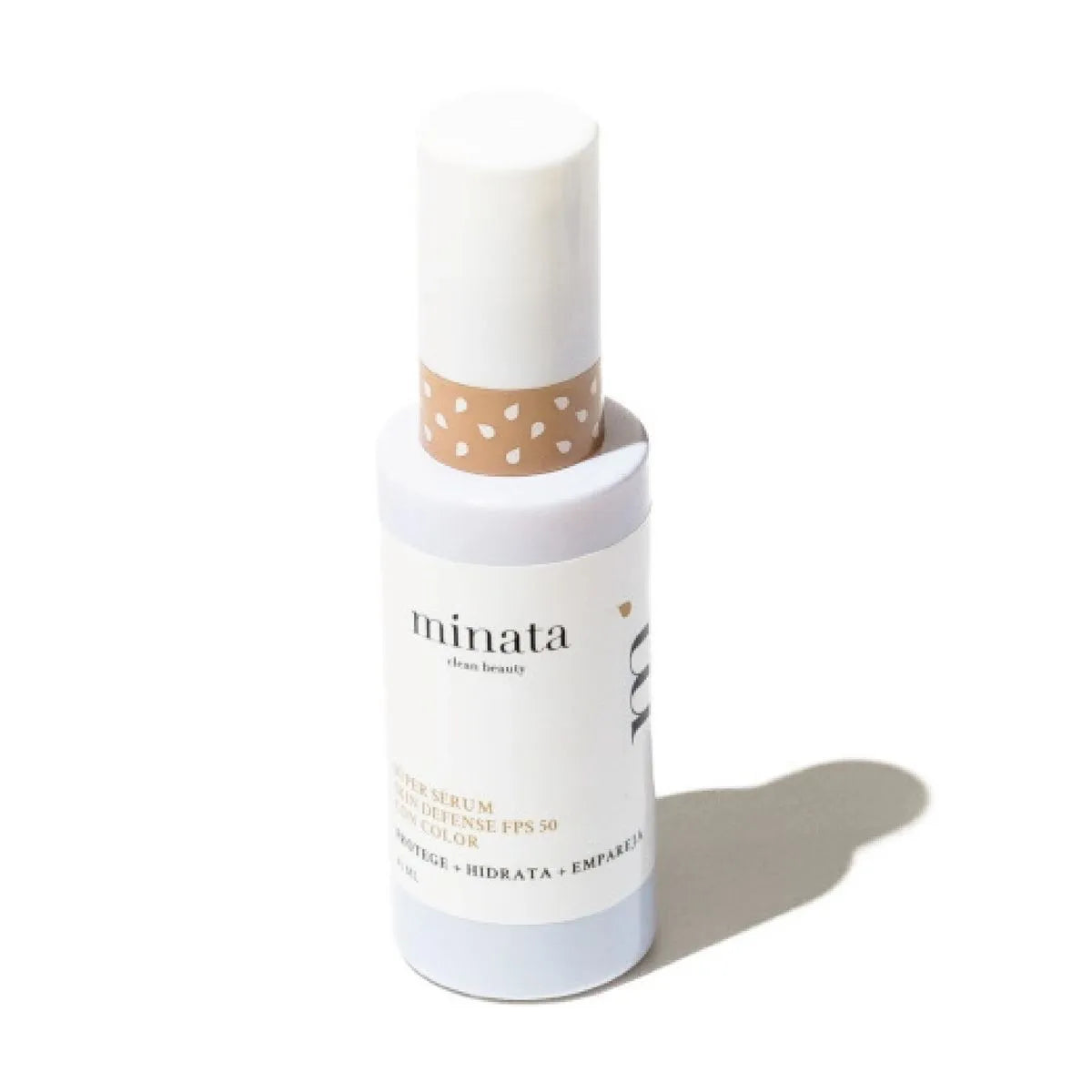 Serum Facial con Protector Solar Súper Sérum Skin Defense FPS 50 con Color