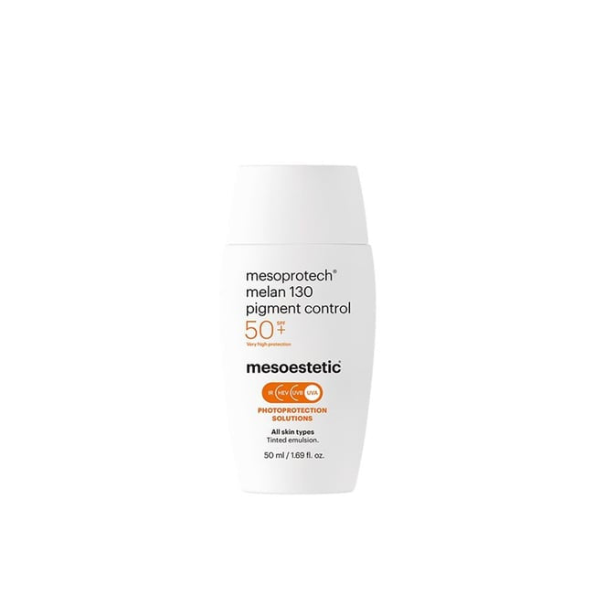 Mesoprotech Melan 130 Pigment Control – Protección Solar Muy Alta con Color