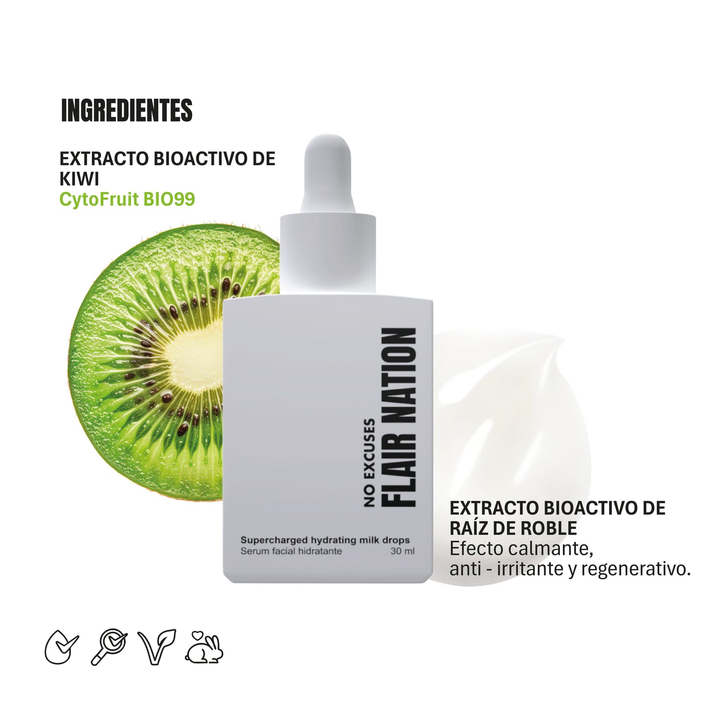 No excuses - Super Serum Hidratante SPF