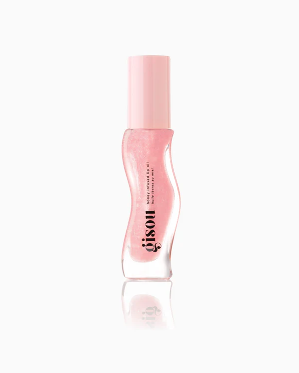 Gisou Aceite Labial con miel Sandia Azucarada | Honey infused lip oil Watermelon Sugar