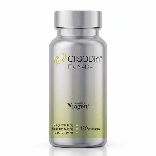 Glisodin Pro NAD+ | Nutricosmética Avanzada para Soporte Celular