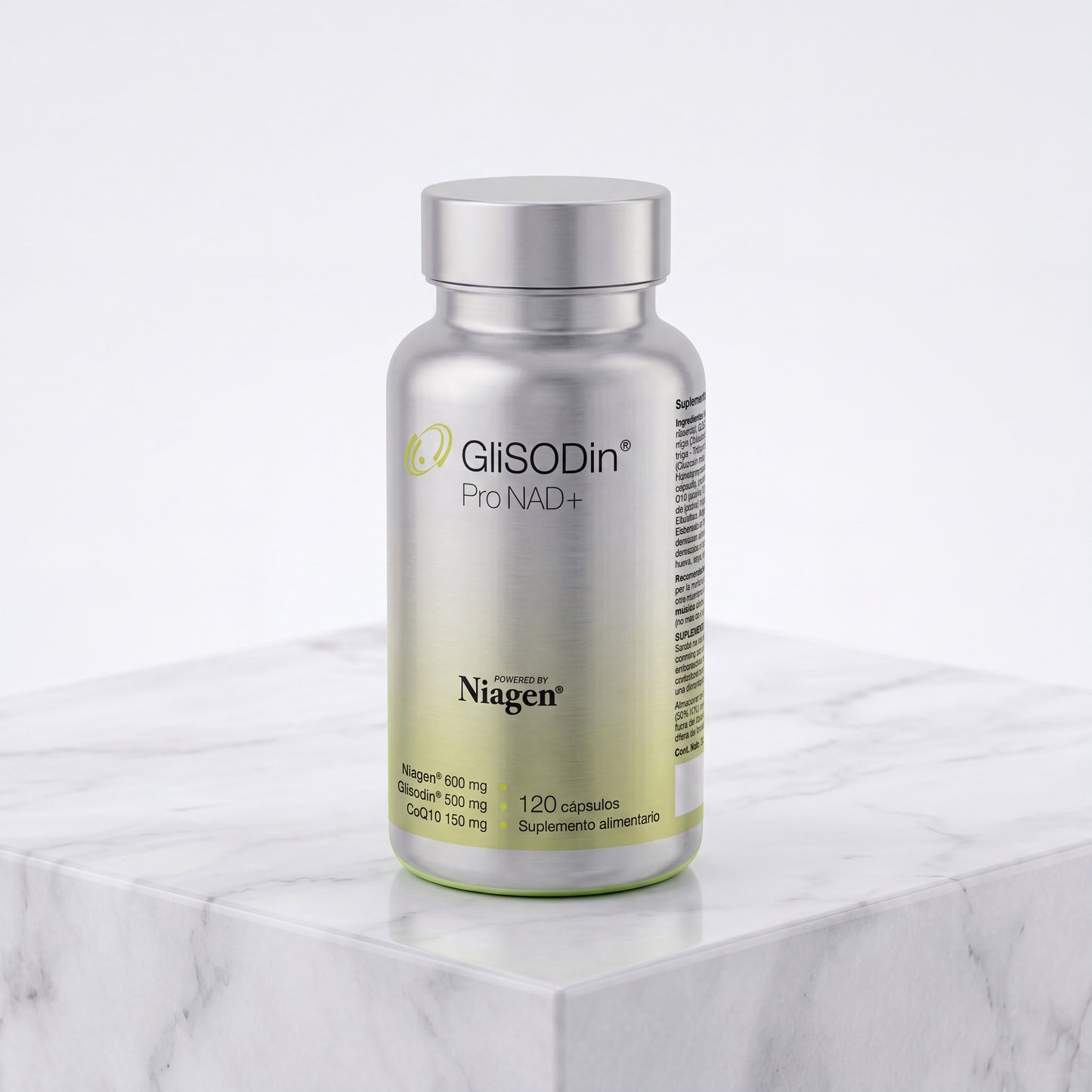 Glisodin Pro NAD+ | Nutricosmética Avanzada para Soporte Celular