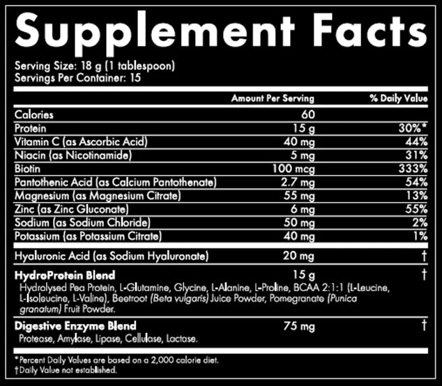 The HydroProtein Elixir
