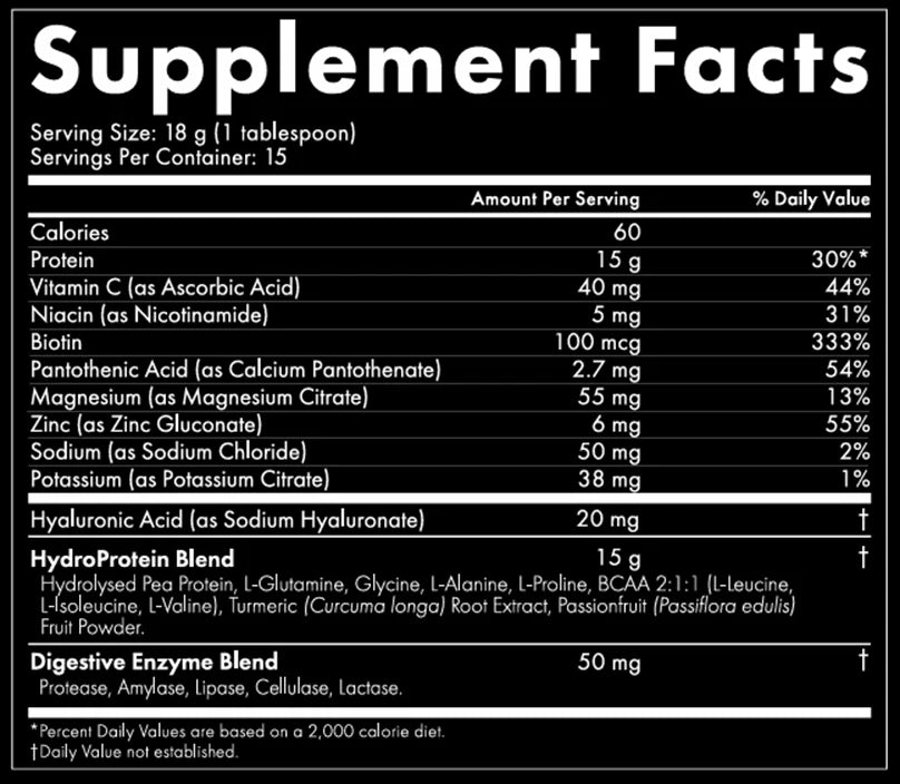 The HydroProtein Elixir