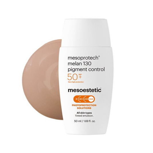 Mesoprotech Melan 130 Pigment Control – Protección Solar Muy Alta con Color