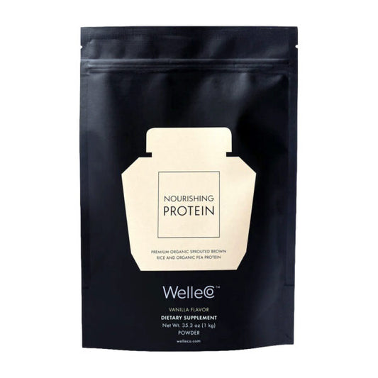 Nourishing Protein WelleCo — Polvo Post-Deporte Vegano